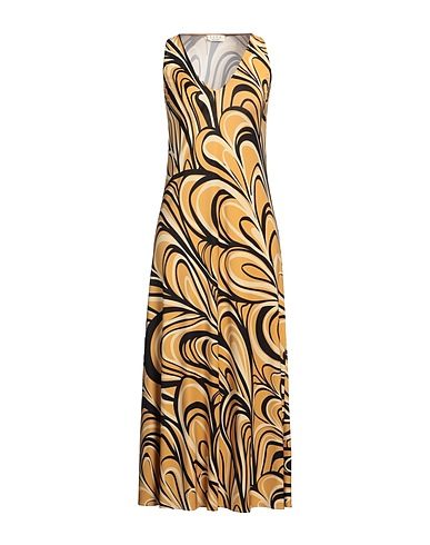 SIYU Midi dress Sand 95% Viscose, 5% Elastane