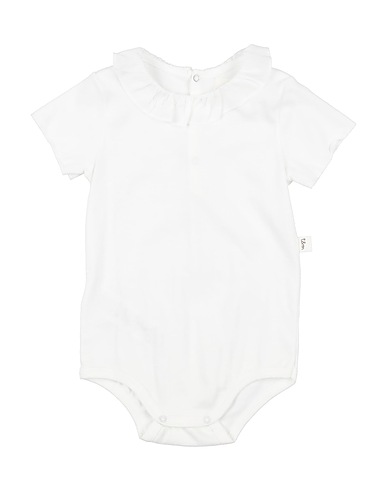 TEDDY & MINOU Baby bodysuit White 100% Cotton