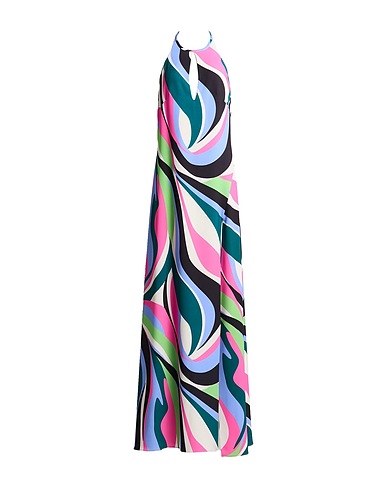 PATBO Vestito lungo Rosa 97% Poliestere, 3% Elastan