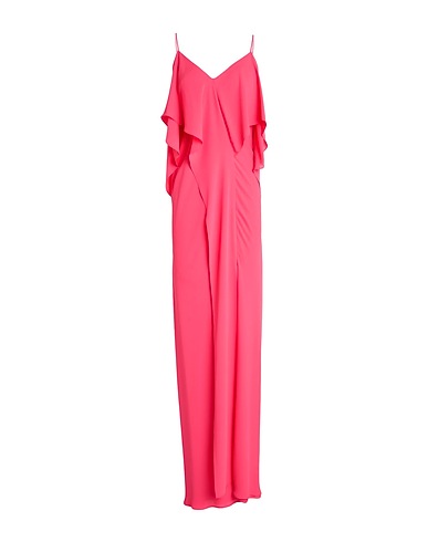 STELIOS KOUDOUNARIS Langes Kleid Rosa 46% Rayon, 32% Viskose, 22% PES - Polysulfone
