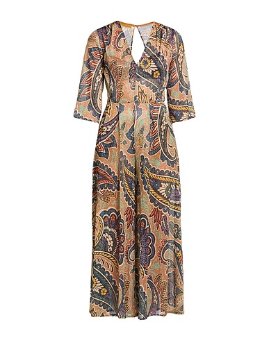 SIYU Jumpsuits and Dungarees Camel 55% Polyester, 45% Metallic fiber