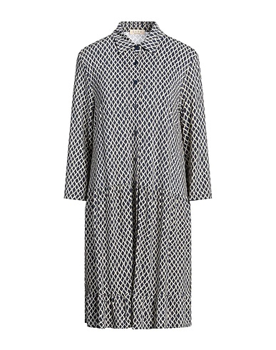 SIYU Shirt dress Navy 95% Polyamide, 5% Elastane
