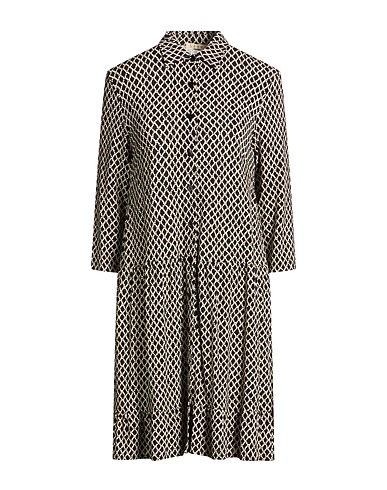 SIYU Короткое платье NERO 95% Полиамид, 5% Эластан