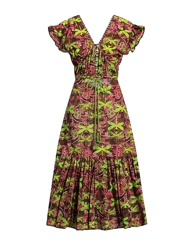 CONNOR & BLAKE Midi dress Brown 100% Cotton