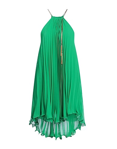 SIMONA CORSELLINI Kurzes Kleid Grün 100% Polyester