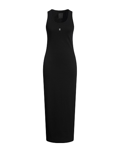 GIVENCHY Long dress Black 98% Cotton, 2% Elastane