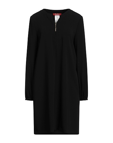 MAX MARA STUDIO Robe courte Noir 71% Triacétate, 29% Polyester