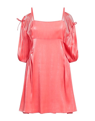 SILVIAN HEACH Vestito corto Corallo 85% Rayon, 15% Poliestere