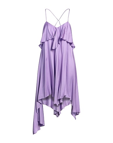 MANILA GRACE Vestito corto Lilla 100% Viscosa