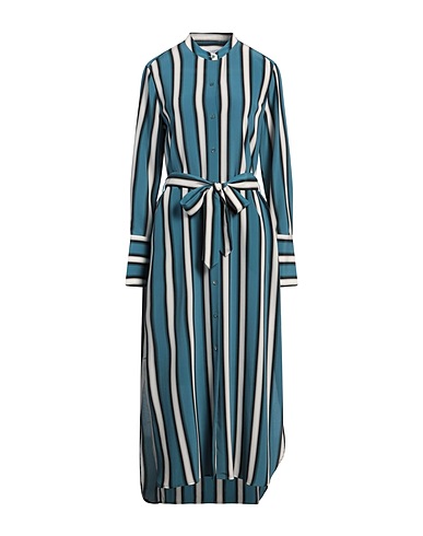 EQUIPMENT Long dress Deep teal 100% Silk