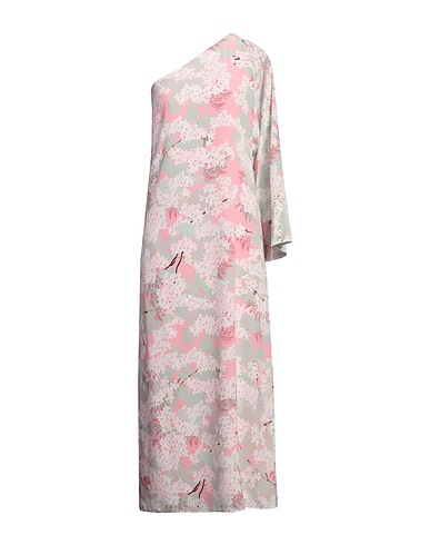 BERNADETTE Vestito in Seta Rosa 100% Seta
