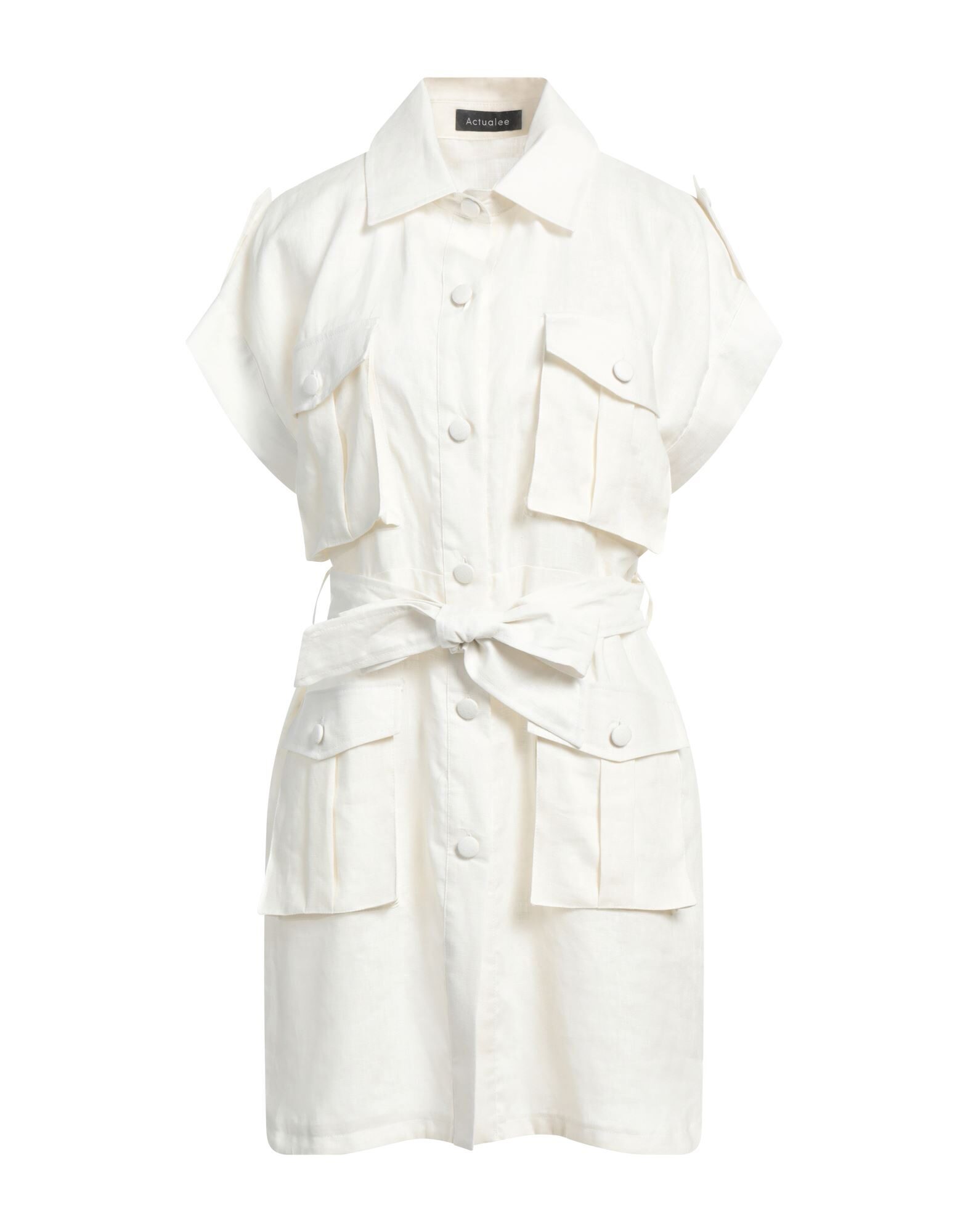 ACTUALEE - ミニ丈ドレス