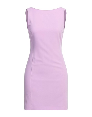 PATRIZIA PEPE Kurzes Kleid Lila 89% Polyester, 11% Elastan