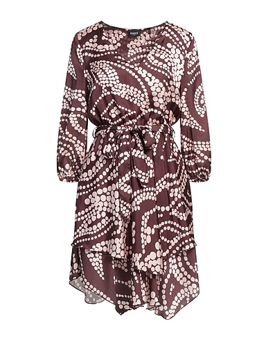 EMME by MARELLA Short dress Brown 100% Polyester
