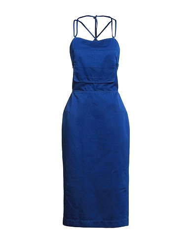 MAX MARA Elegant dress SFILATA Blue 100% Cotton