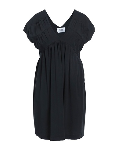 ALPHA STUDIO Vestito corto Nero 95% Cotone, 5% Elastan
