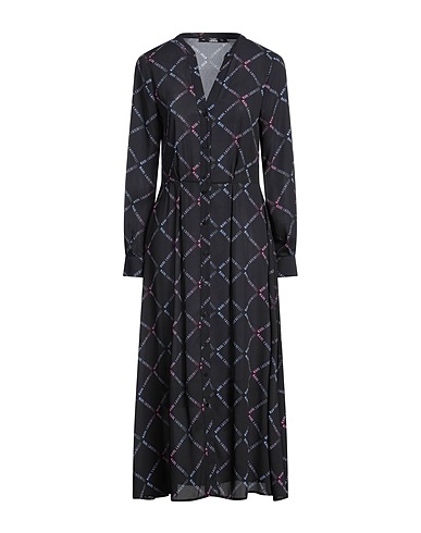 KARL LAGERFELD Midi dress Black 100% Polyester