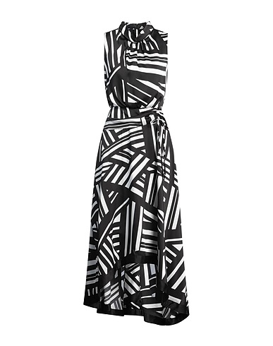 KARL LAGERFELD Long dress Black 100% Polyester