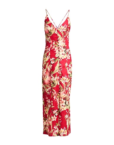 ZIMMERMANN Long dress Coral 100% Linen