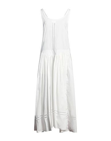 DIOTIMA Long dress White 100% Cotton