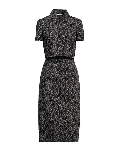 PATRIZIA PEPE Midi dress Black 100% Cotton
