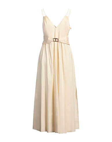 TWINSET Long dress 96% Cotton, 4% Elastane