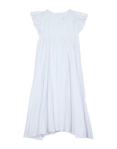 @MADILLY Dress White 95% Cotton, 5% Elastane