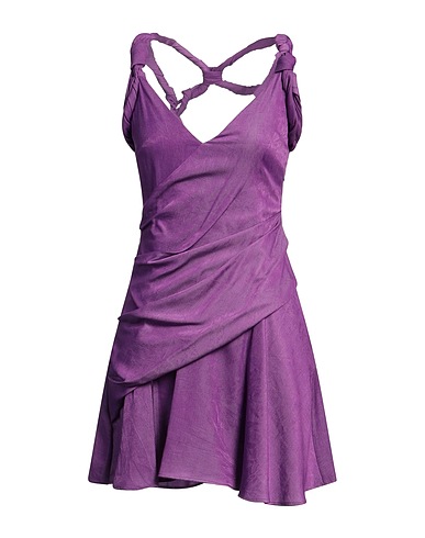 SILVIAN HEACH Vestito corto Malva 62% Viscosa, 38% Poliestere