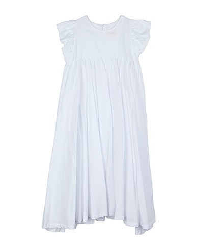 @MADILLY Dress White 95% Cotton, 5% Elastane