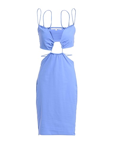 PATRIZIA PEPE Sheath dress Lilac 72% Polyamide, 28% Elastane