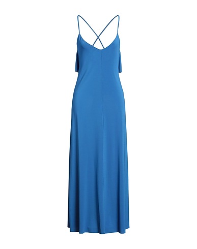 KAOS Long dress 75% Acetate, 18% Polyamide, 7% Elastane