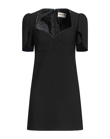 ZADIG&VOLTAIRE Short dress Black 54% Polyester, 46% Acetate