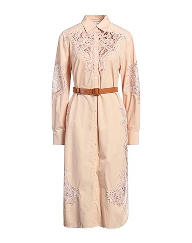 KAOS Midi dress Blush 100% Cotton, Polyester, Polyurethane