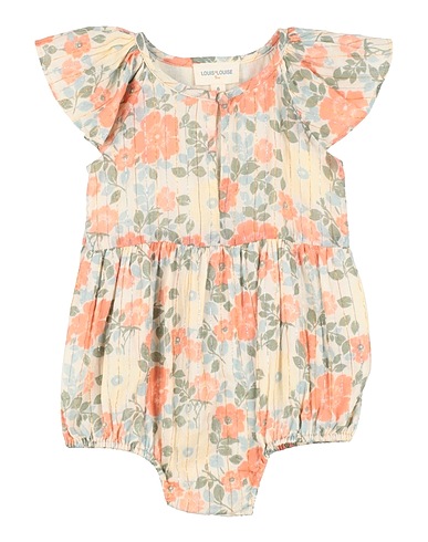 LOUIS LOUISE Baby bodysuit Cream 97% Cotton, 3% Other Fibres