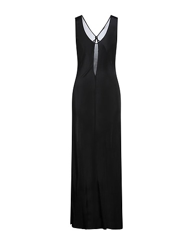 JOHN RICHMOND Long dress Black 100% Viscose