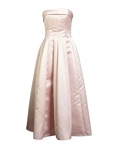 PHILOSOPHY di LORENZO SERAFINI Midi dress Light pink 100% Polyester