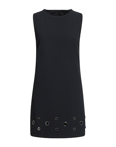 ICONA by KAOS Short dress Black 96% Polyester, 4% Elastane
