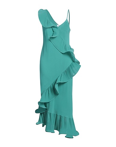 KAOS Midi dress Turquoise 100% Polyester