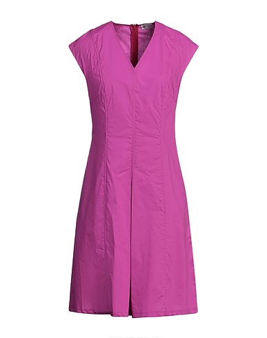 DIANA GALLESI Short dress Mauve 100% Cotton