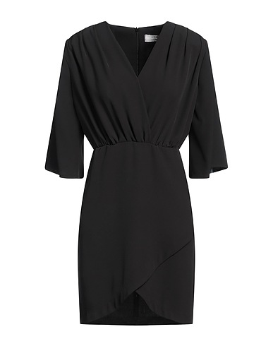 KAOS Kurzes Kleid Schwarz 96% Polyester, 4% Elastan