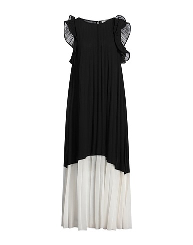 KAOS Long dress Black 100% Polyester