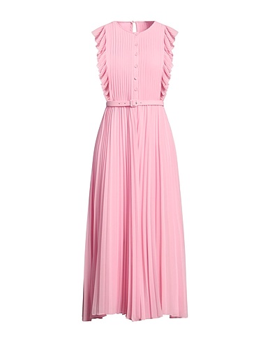 SELF-PORTRAIT Midi dress Pink 100% Polyester