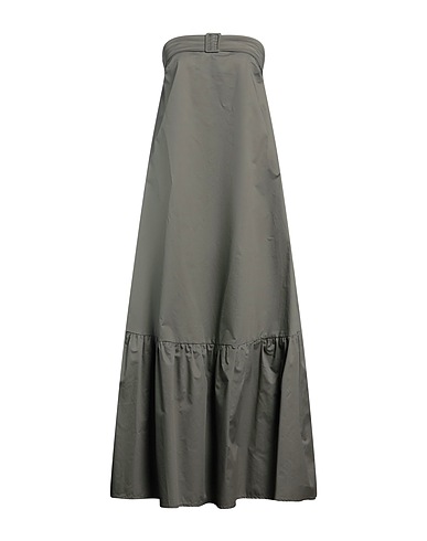 KAOS Long dress Military green 100% Cotton