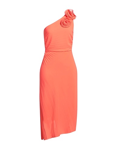 KAOS Vestito midi Corallo 100% Poliestere