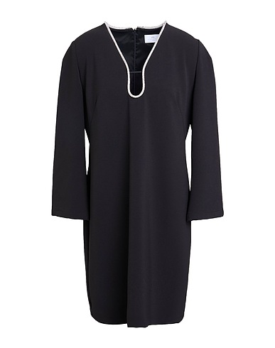 NENETTE Short dress Black 92% Polyester, 8% Elastane
