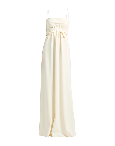 CHIARA BONI LA PETITE ROBE Langes Kleid Elfenbein 72% Polyamid, 28% Elastan