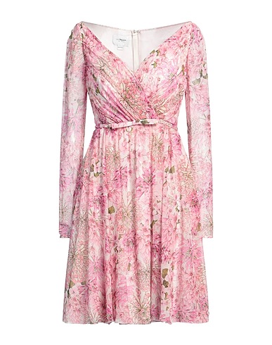 GIAMBATTISTA VALLI シルクドレス ピンク シルク 100% / ナイロン