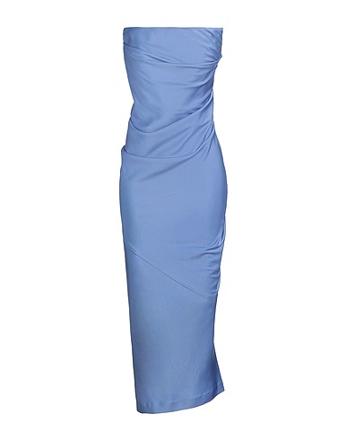 ALEX PERRY Long dress Light blue 84% Acetate, 16% Polyester