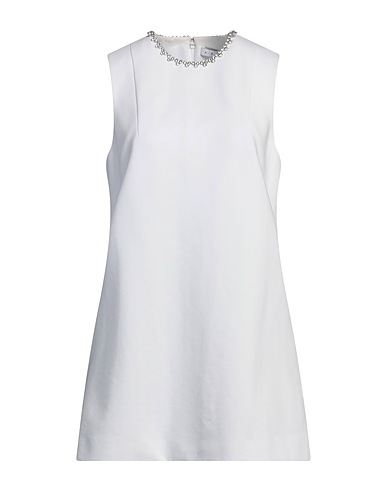 AREA Vestito corto Bianco 67% Rayon, 28% Nylon, 5% Elastan