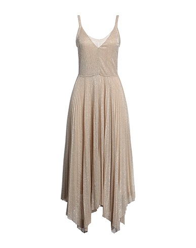 SEVENTY VENEZIA Long dress Sand 100% Polyester